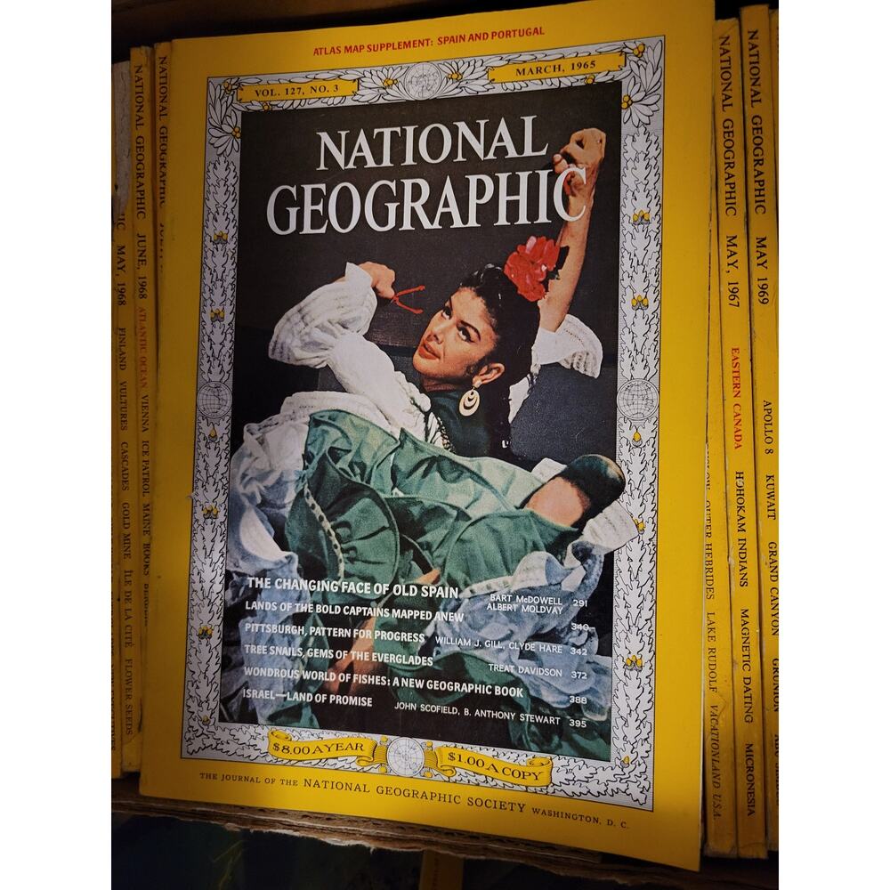 National geographic march 1965 vol 127 no,3